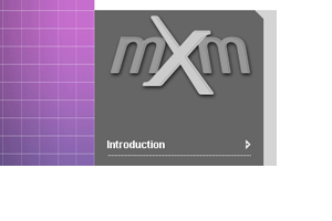 mXm Website | Design Paul Browning